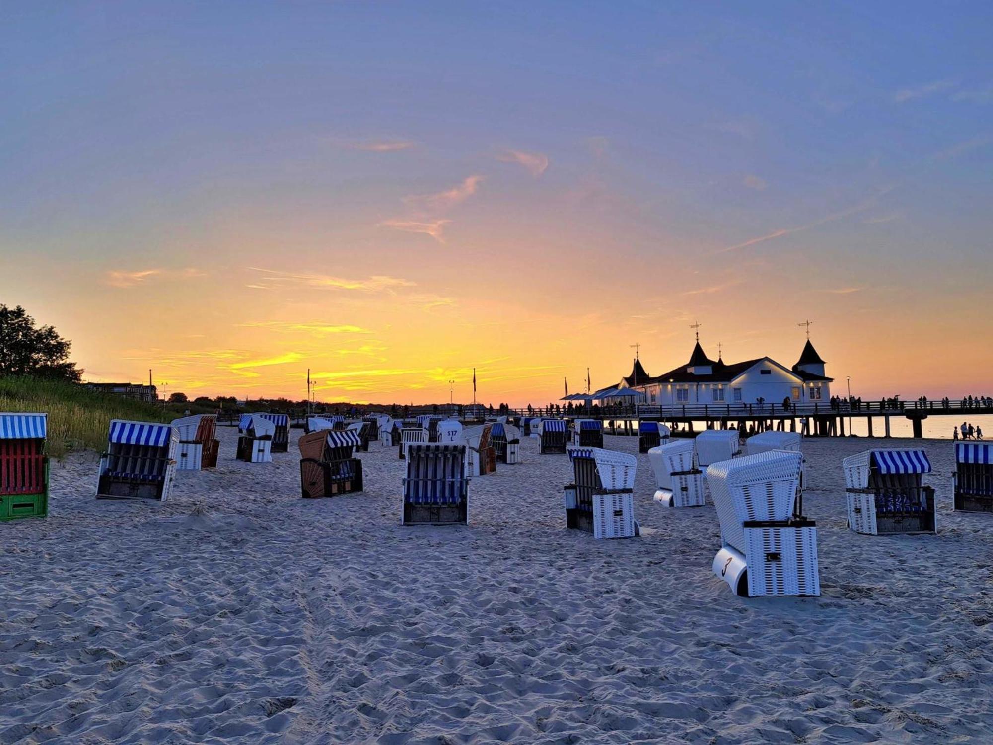 Ferienwohnung 2_2_10 _Inselstrand Heringsdorf  Ngoại thất bức ảnh